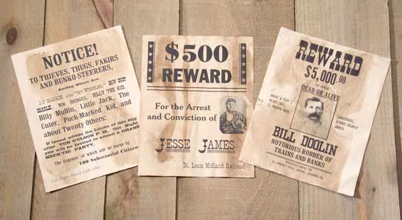 billy the kid wanted poster. free printable western wanted