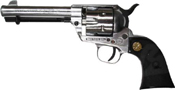 1873 Peacemaker 9 MM Blank Gun Silver-Black
