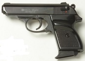 V-PPK 9 MMPA Blank Firing Gun - Black