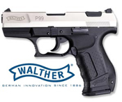 Walther P99 Blank Gun 9MMPA Nickel Finish