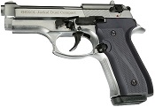 Fully Automatic Blank Gun Beretta V92F Jackal Compact 9MM PA Chrome