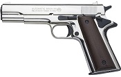 Bruni 1911 Blank Firing Gun 8MM - Nickel