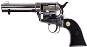 1873 Peacemaker 22/6MM Blank Gun-Silver-Black