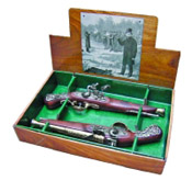 British Dueling Flintlock Dueling Listol Boxed Set 