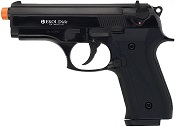 Front Firing Beretta Cougar 9MMPA Blank Gun- Black