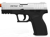 Retay XR Front Firing 9MMPA Blank firing gun Nickel