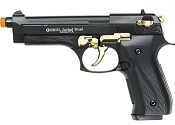 Front Firing 9MMPA Full Auto Jackal Black Gold Engraved