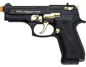 Front Firing 9MMPA Full Auto Jackal Compact Black Gold