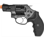 Front Firing 38 Snub Nose 2 Inch Revolver 9mm/380 Blank Firing Gun-Black