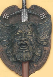 Sword Display Plaque.