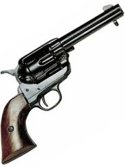 1873 Western Peacemaker Pistol-Black
