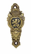 GUN/SWORD HANGER LION SHIELD GOLD/BLUE